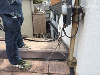 カラーベスト屋根調査