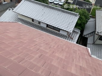 豊中市 フルベスト24葺き屋根