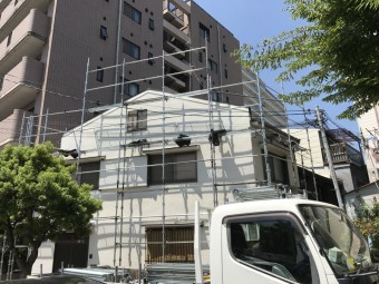 足場架け払い工事