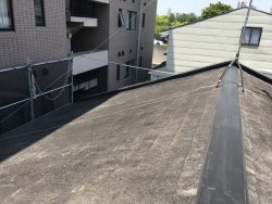 スレート屋根塗装前