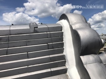 漆喰詰め直し鬼まわり