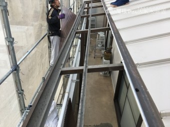 波板貼り替え