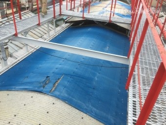 アーケード波板
