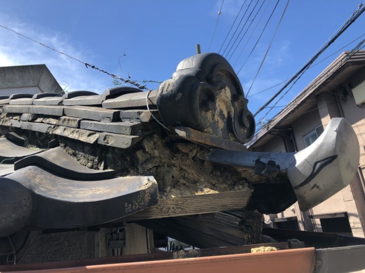 鬼瓦廻り被害