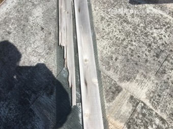 棟板金捲れ