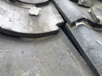 豊中市 瓦差し替え 地震で被災のあった瓦屋根