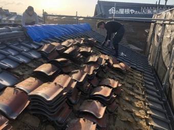 瓦捲り