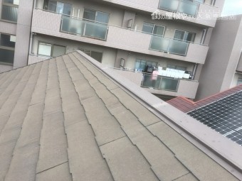 現地調査 棟板金の様子
