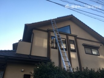 袖瓦葺き替え