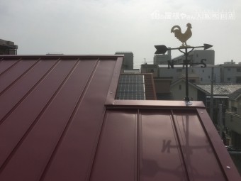 屋根カバー工事
