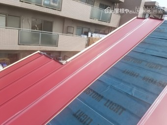 屋根カバー工事