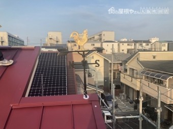 屋根カバー工事