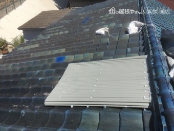 屋根葺き直し