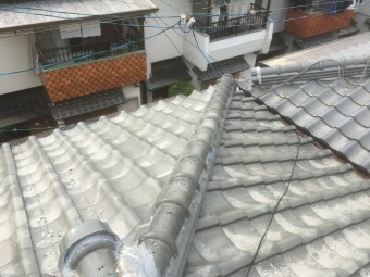 雨漏り瓦屋根