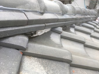 雨漏り瓦屋根