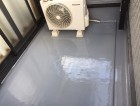 ベランダウレタン防水工事完了
