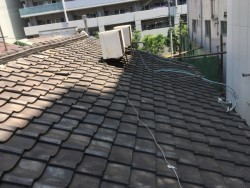 施工前瓦屋根