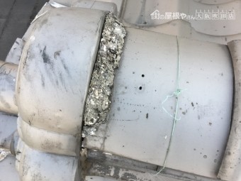 漆喰の劣化