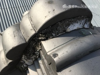 漆喰の劣化