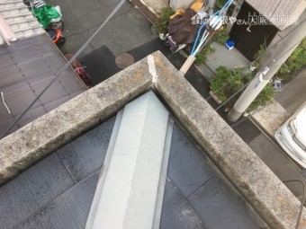 スレート屋根板金の劣化