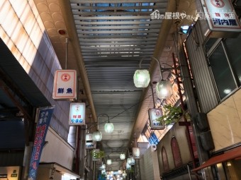 生野区桃谷中央商店街アーケード