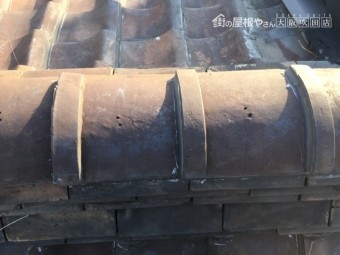 劣化した瓦屋根