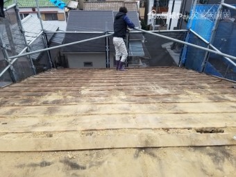 既存屋根下地