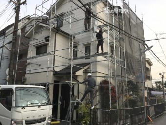 足場設置