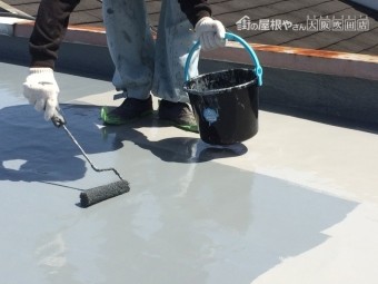 屋上ウレタン防水塗装