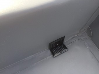 豊中市 雨漏り 新しく設置した屋上ドレン