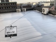 屋上防水工事絶縁マット貼り