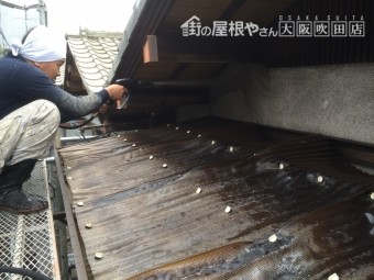 ポリカ波板を使用したベランダバルコニー
