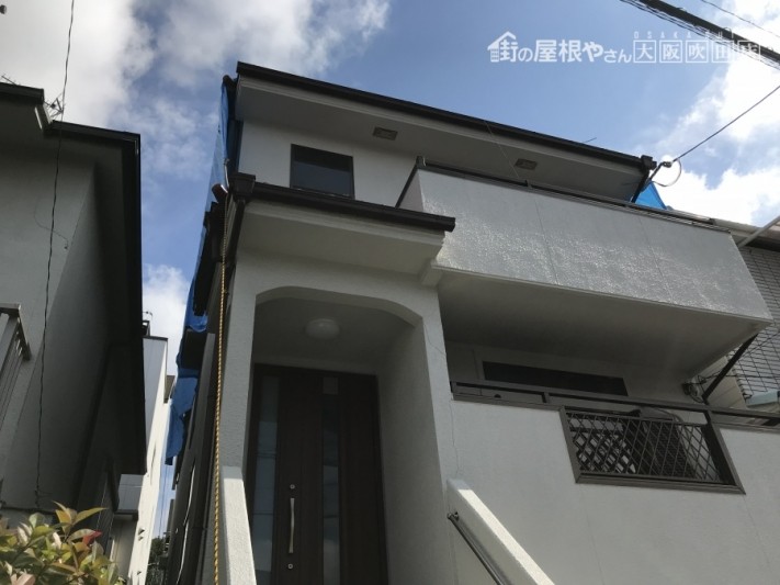 震災後の建物外観