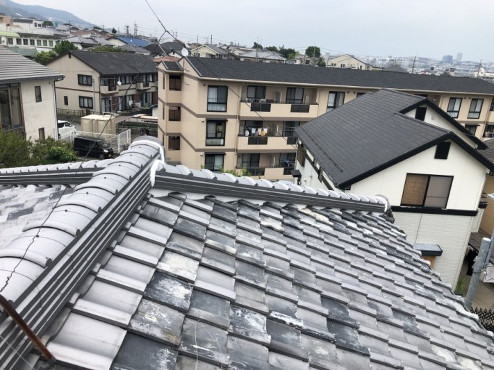 瓦差し替え