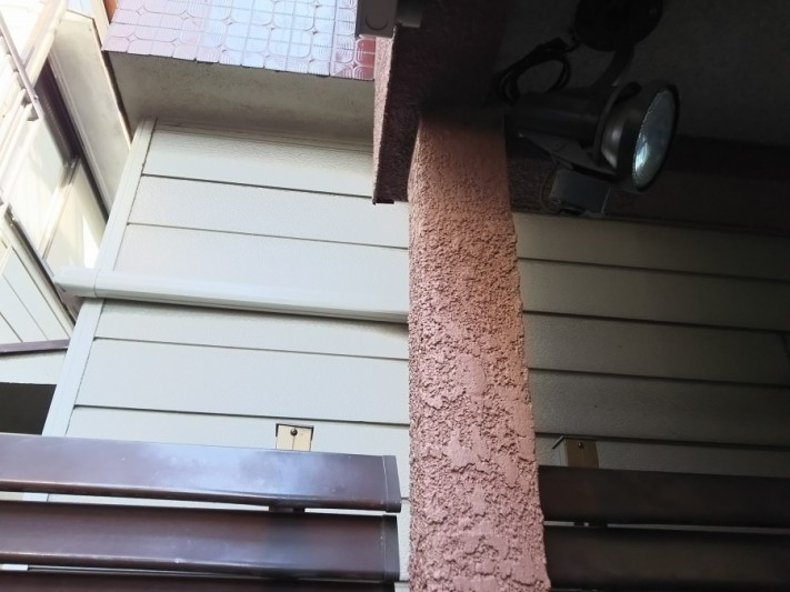 雨漏り修理後の外壁