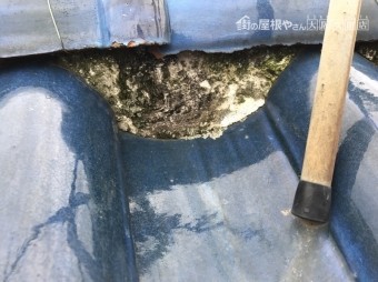 瓦屋根調査漆喰