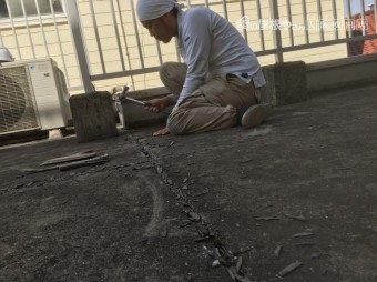 ケレン道具作業