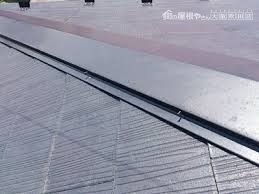 棟板金 釘抜けの様子