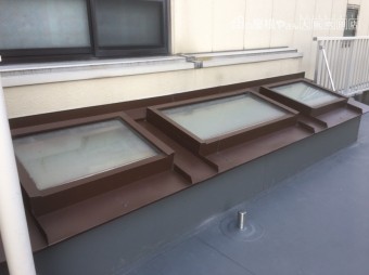 トップライト板金完成