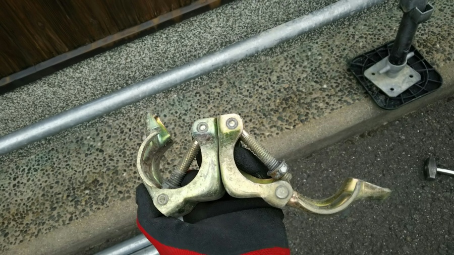 足場作成の部材