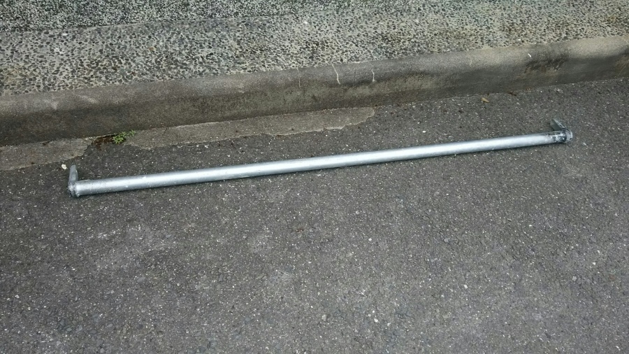 足場作成の部材手すり