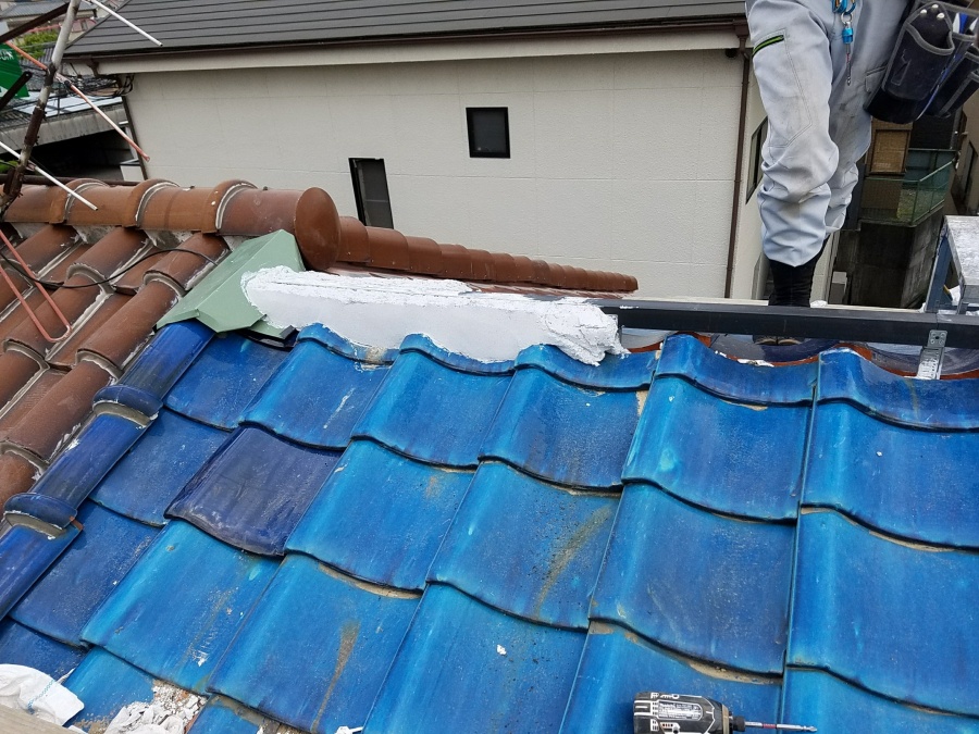 なんばんの施工