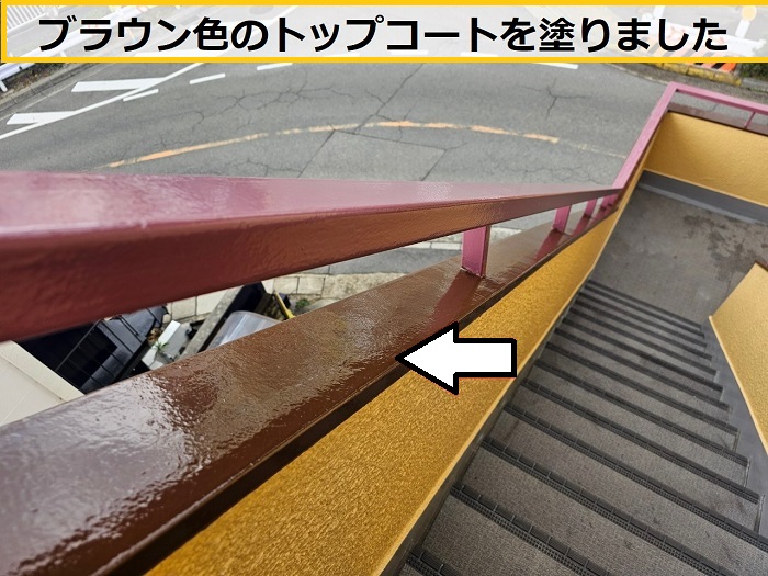 枚方市｜屋根の無料点検で見つかった錆びた笠木板金をメンテナンス！