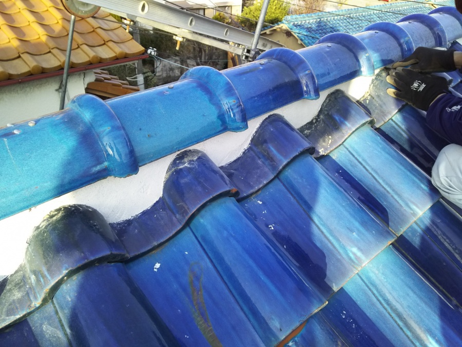 防災棟の施工の見本