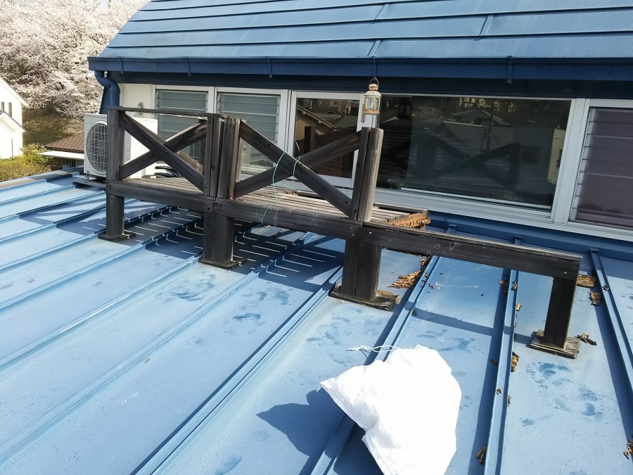 既存ウッドデッキ