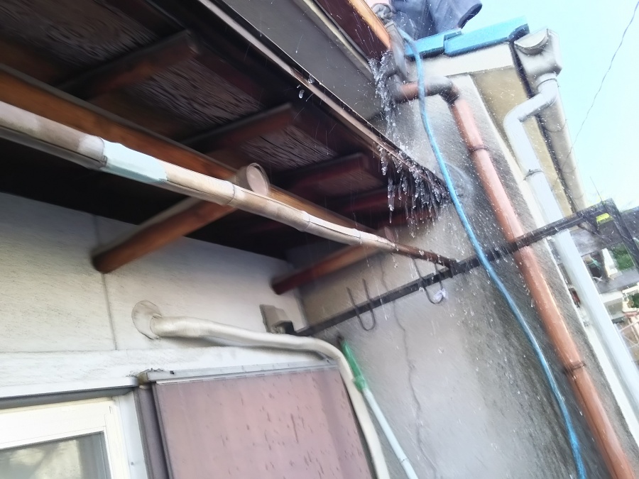 １年点検樋清掃