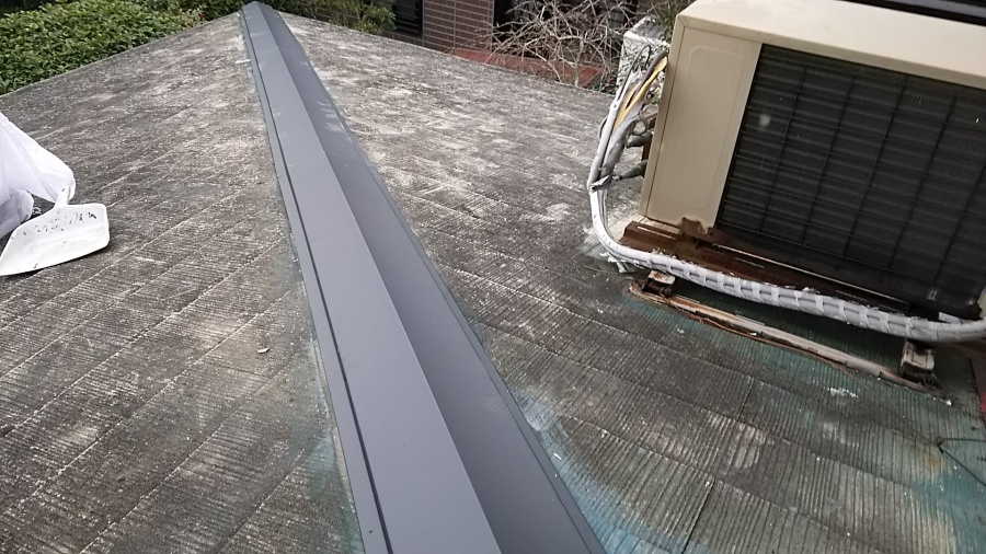 棟板金施工完了