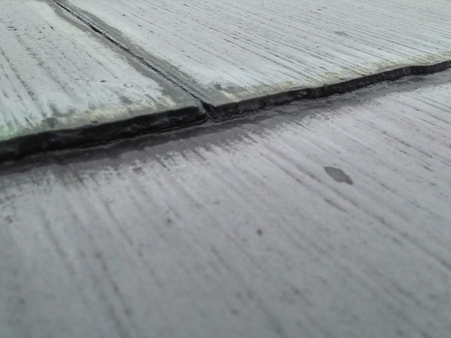 雨漏り調査開始　屋根の調査