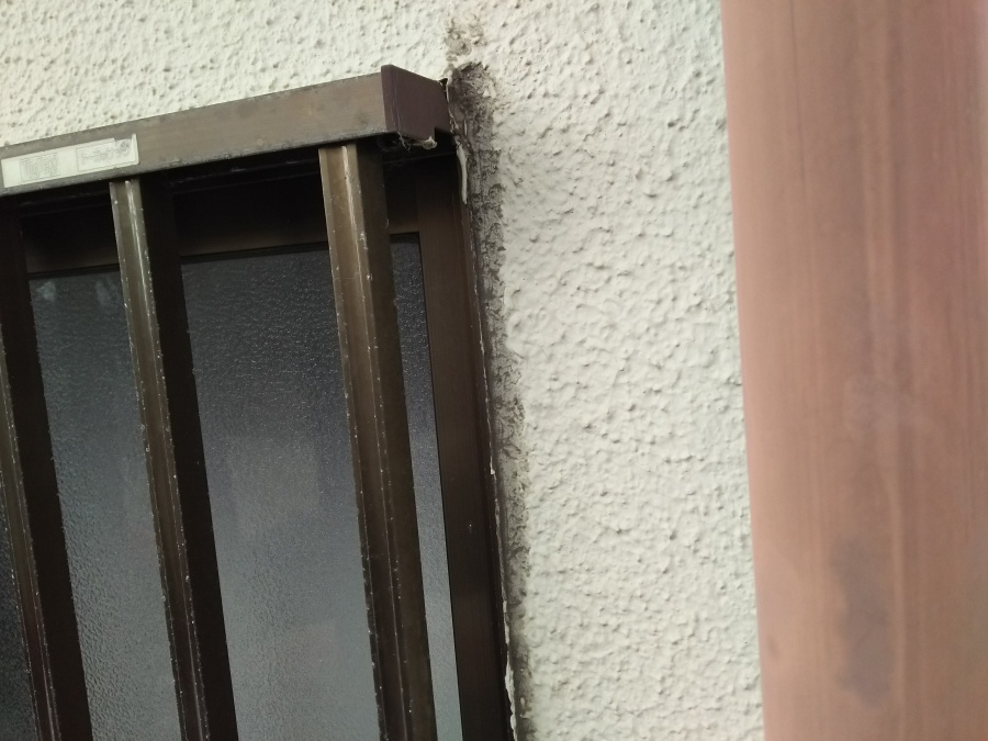 現地調査　サッシ周り