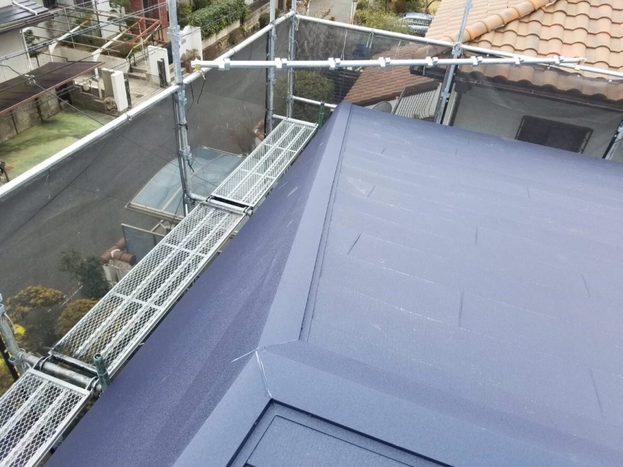 屋根リフォームガルバリウム鋼板
